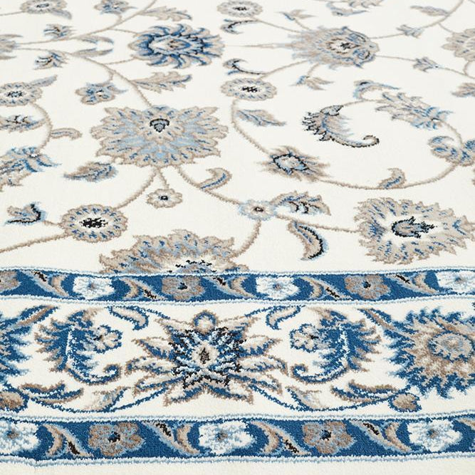 Sydney Collection Classic Rug White With White Border