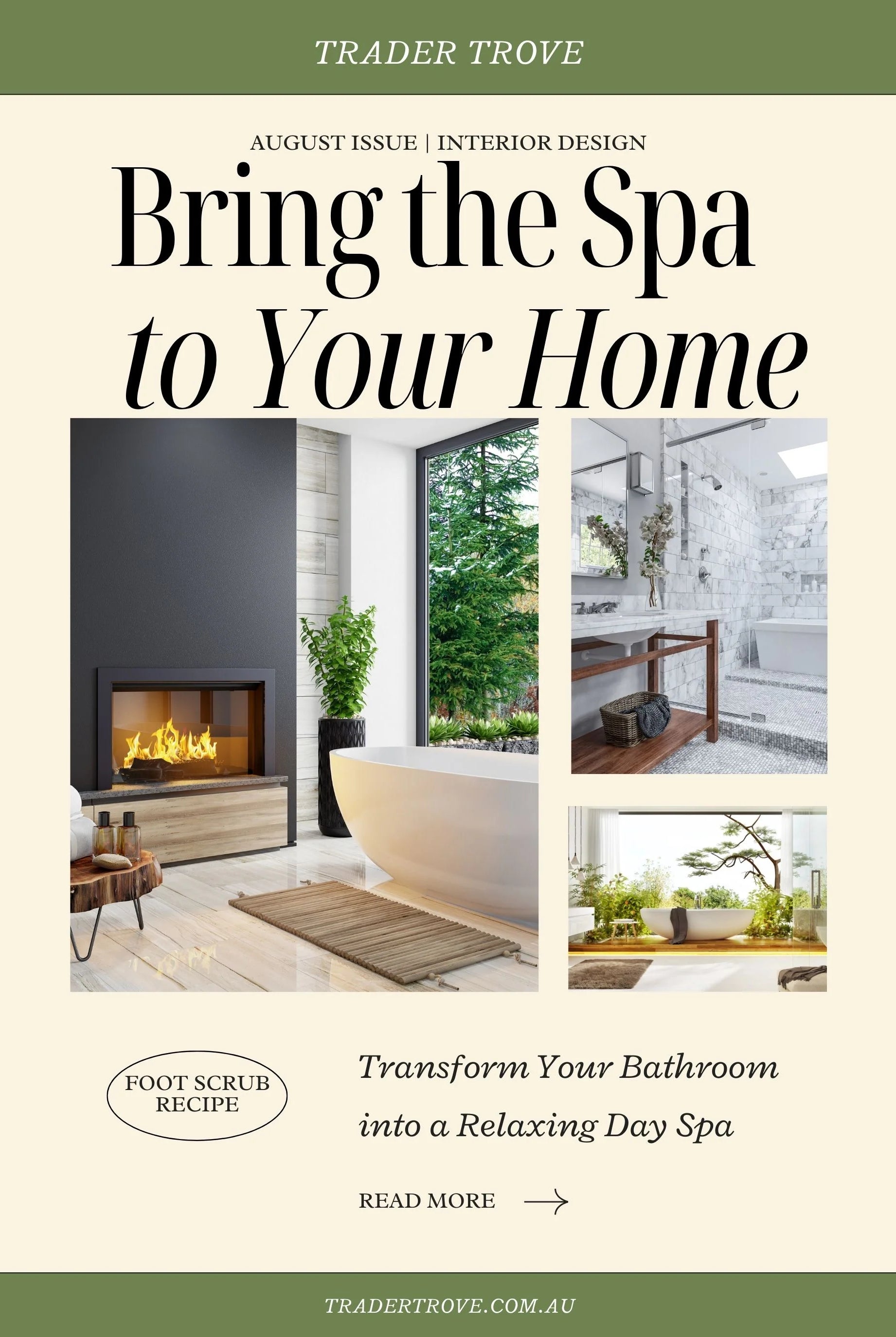Bring the Spa To Your Home