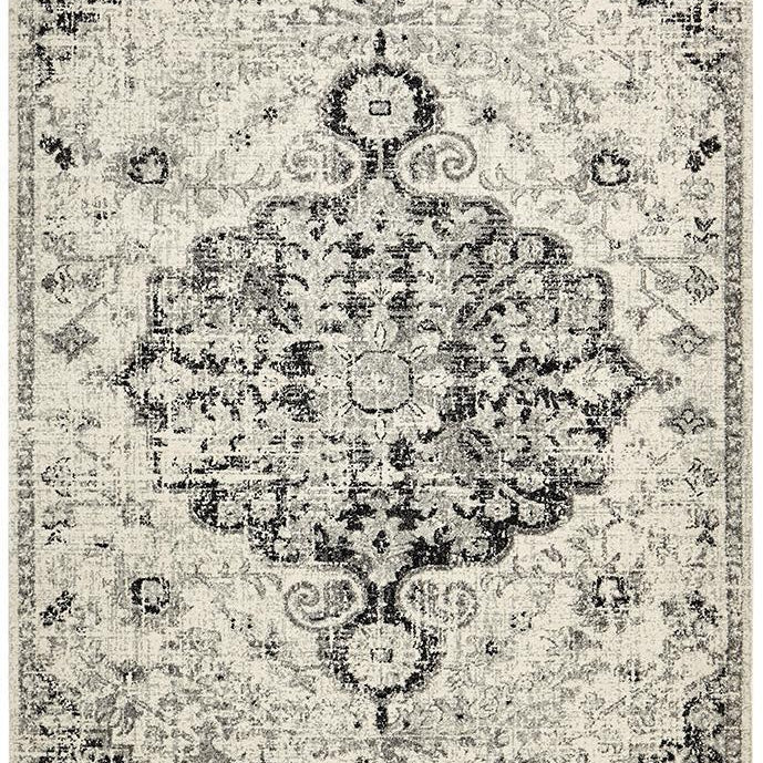 Museum Transitional Charcoal Rug