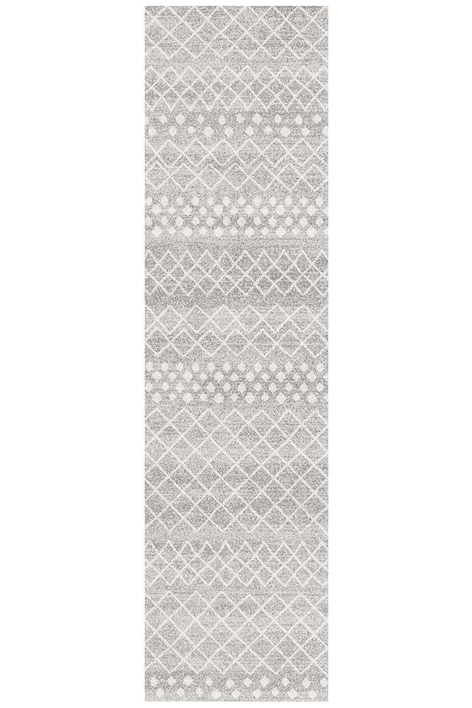 Oasis Selma Silver Tribal Rug