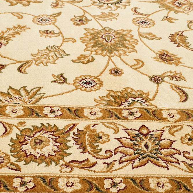 Sydney Collection Classic Rug Ivory With Ivory Border